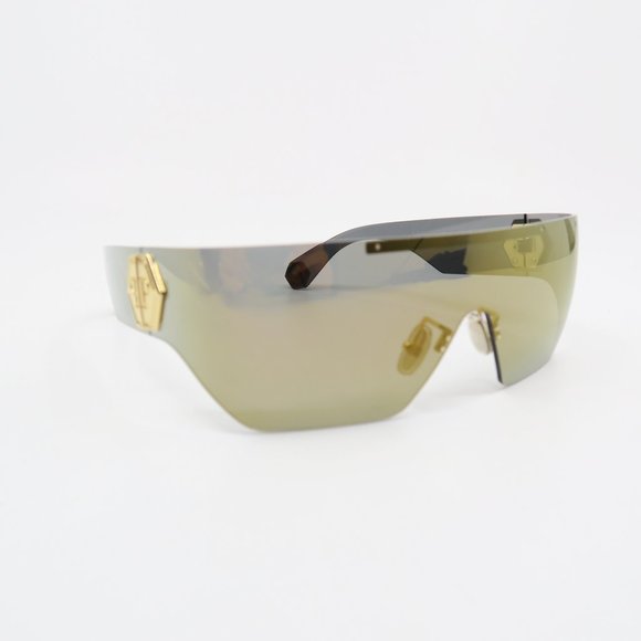 PHILIPP PLEIN Hero SPP029M 400G Gold Shield, Gold Women\'s New Sunglasses. main image 10